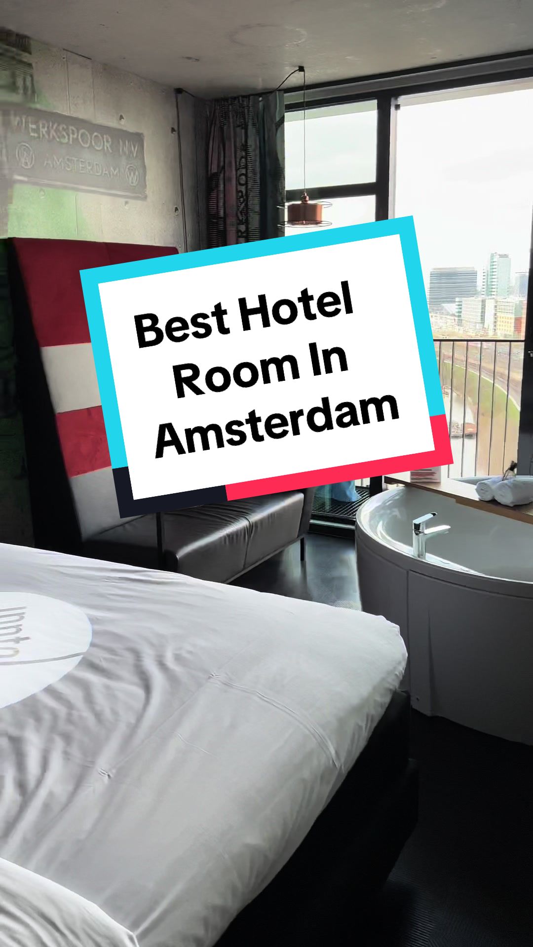Is this the best hotel room in Amsterdam ? We certainly think so. This is Inntel Landmark Hotel Amst