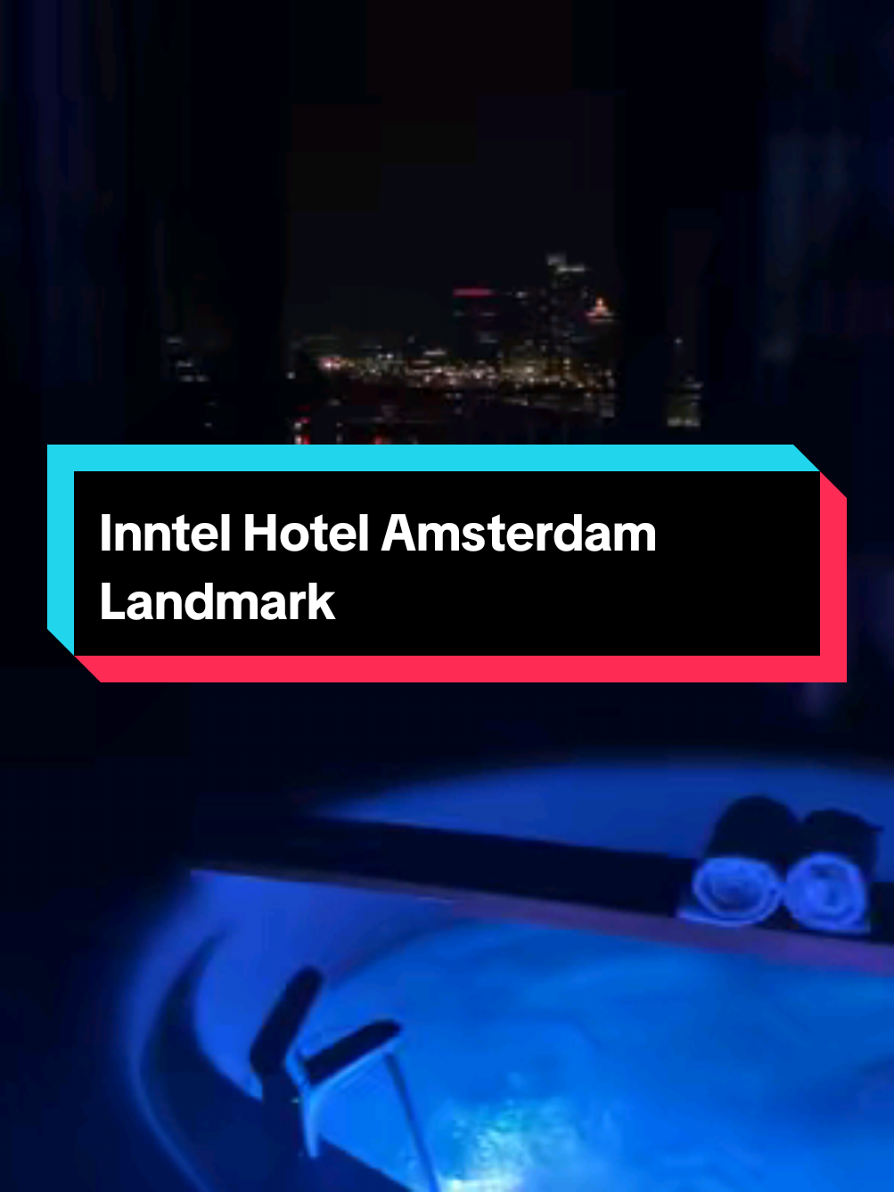 @Inntel Hotels Amsterdam Landmark has it all 😍🤩
Wellness Panorama room includes sauna, whirlpool b