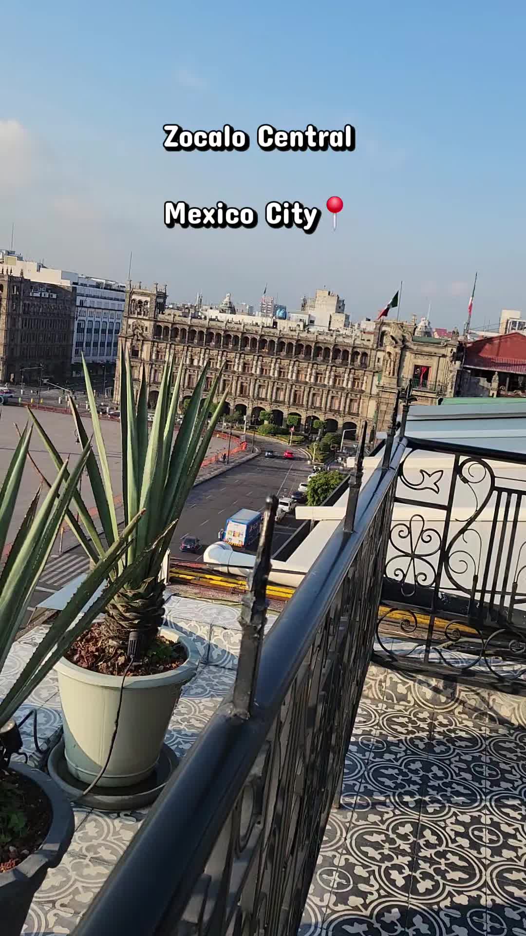 Zocalo Central | Mexico City🇲🇽📍 #mexicocity #hoteles #fyp #tiktokgo #ciudaddemexico