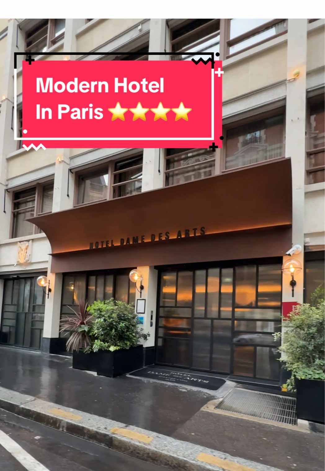 Checked into elegance at          📍Dames des Arts, Paris 6th arrondissement  #paris #hotels #parist