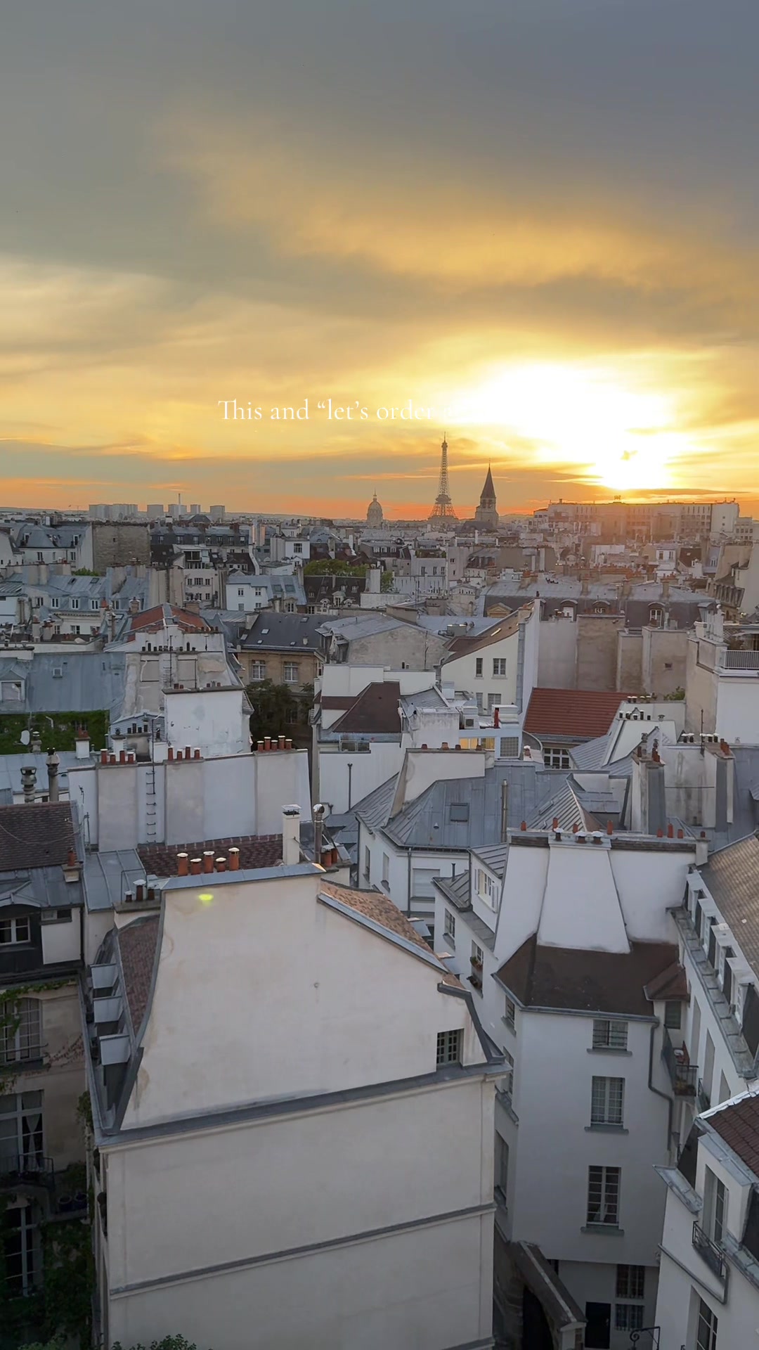 The most STUNNING rooftop in Paris✨ 

📍Hotel Dame Des Arts Rooftop 

#paris #parisrooftops #paristr