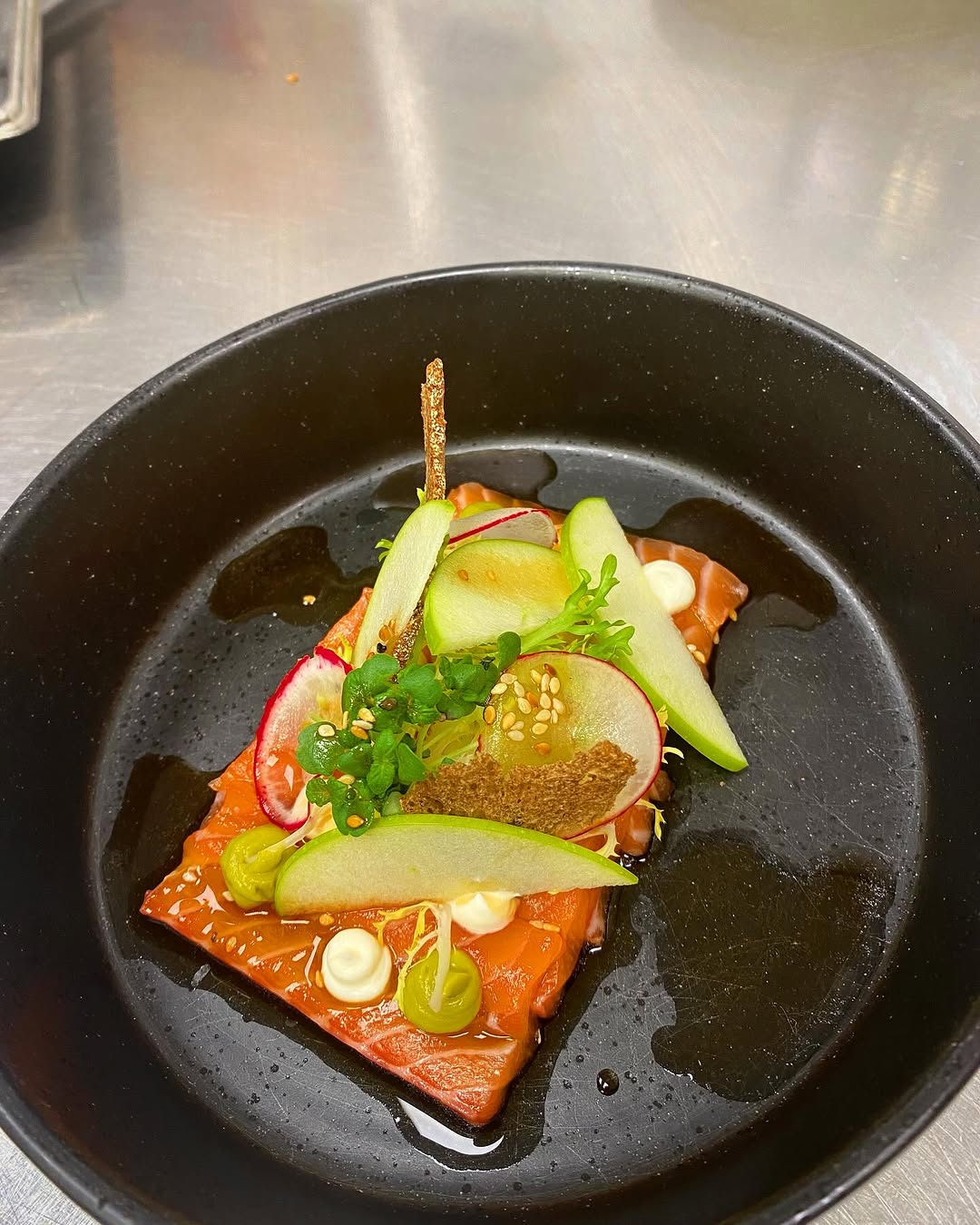 Salmon ceviche @parkinnamsterdamwest #food #parkinnbyradissonamsterdamcitywest #culinary
