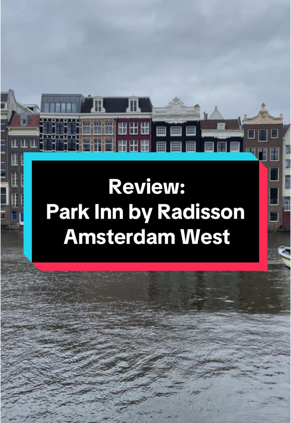 My review of Park Inn by Radisson Amsterdam West! Beautiful and cute hotel! #travel #travellife #tra