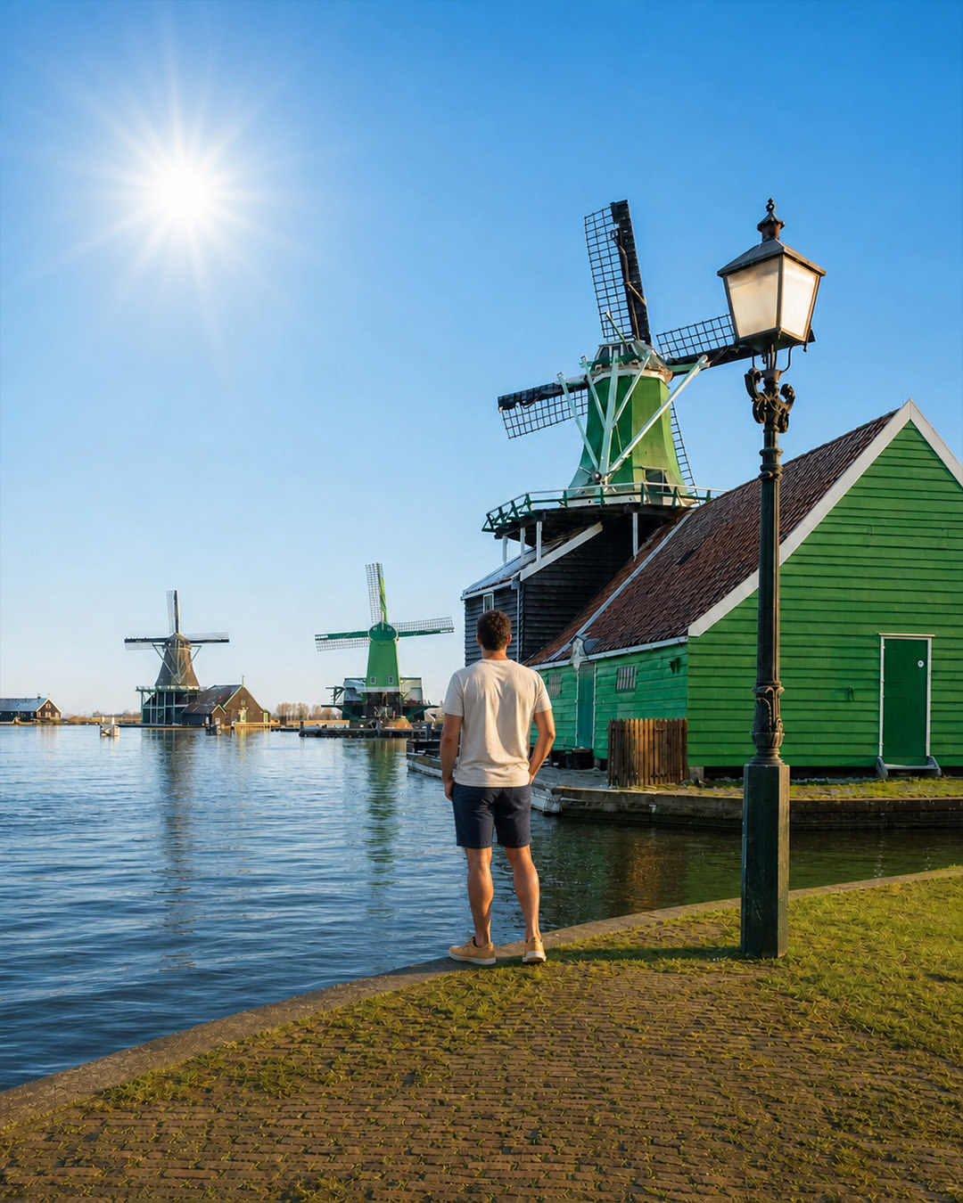 Wist je dat de molens van de Zaanse Schans vroeger werden gebruikt als de eerste “fabrieken” van Ned