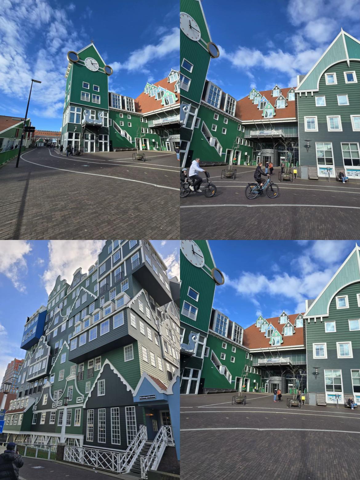 I honestly wasn’t ready for this view…

Right in front of me is the iconic Inntel Hotels Amsterdam Z
