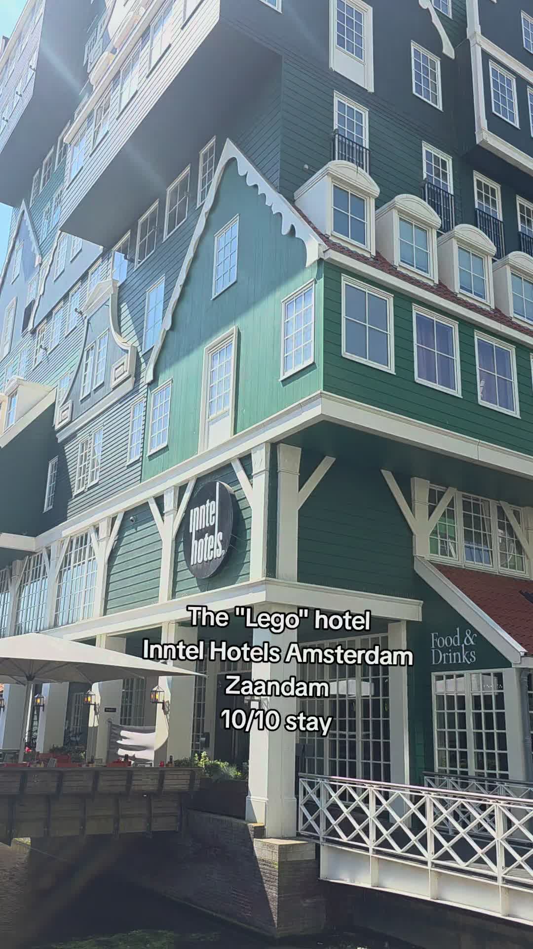 Lego hotel in Zaandam.
10/10 would stay again 
#amsterdam #solotravel #roomtour #inntelhotelzaandam 