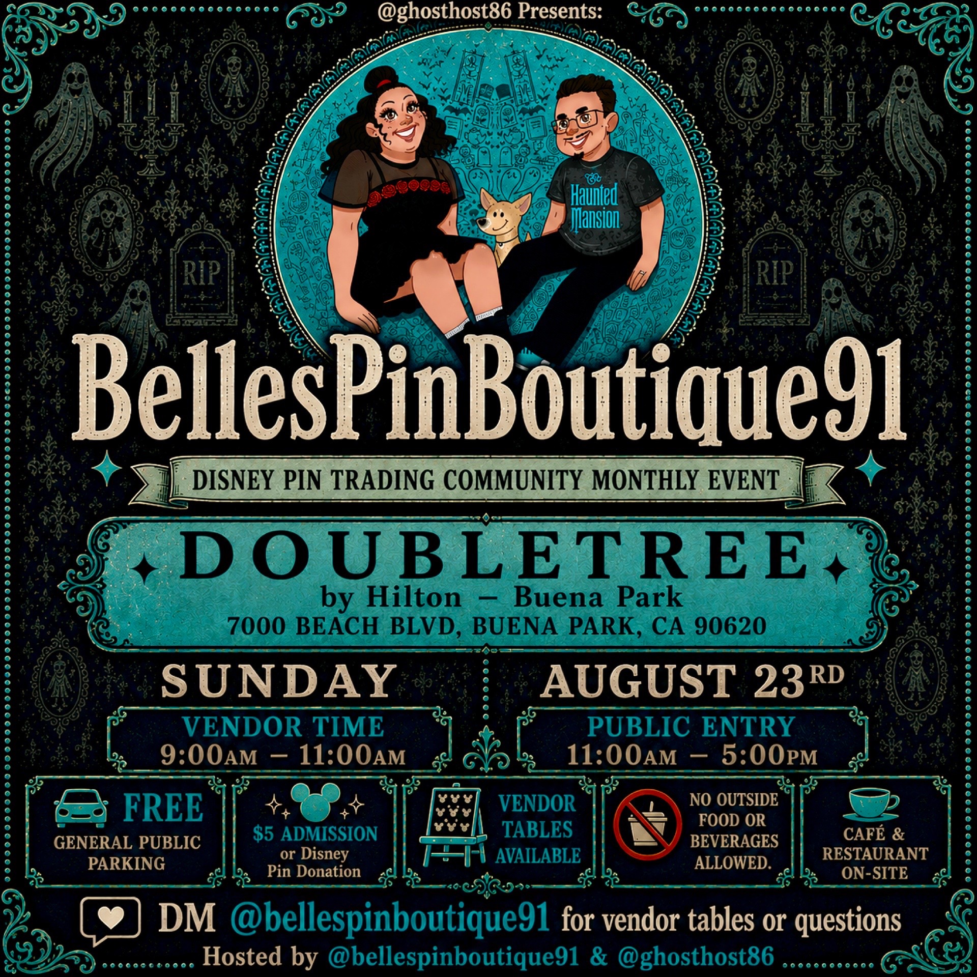 Join us for a fun day of trading, collecting, and connecting with fellow pin traders!

📅 Sunday, Au
