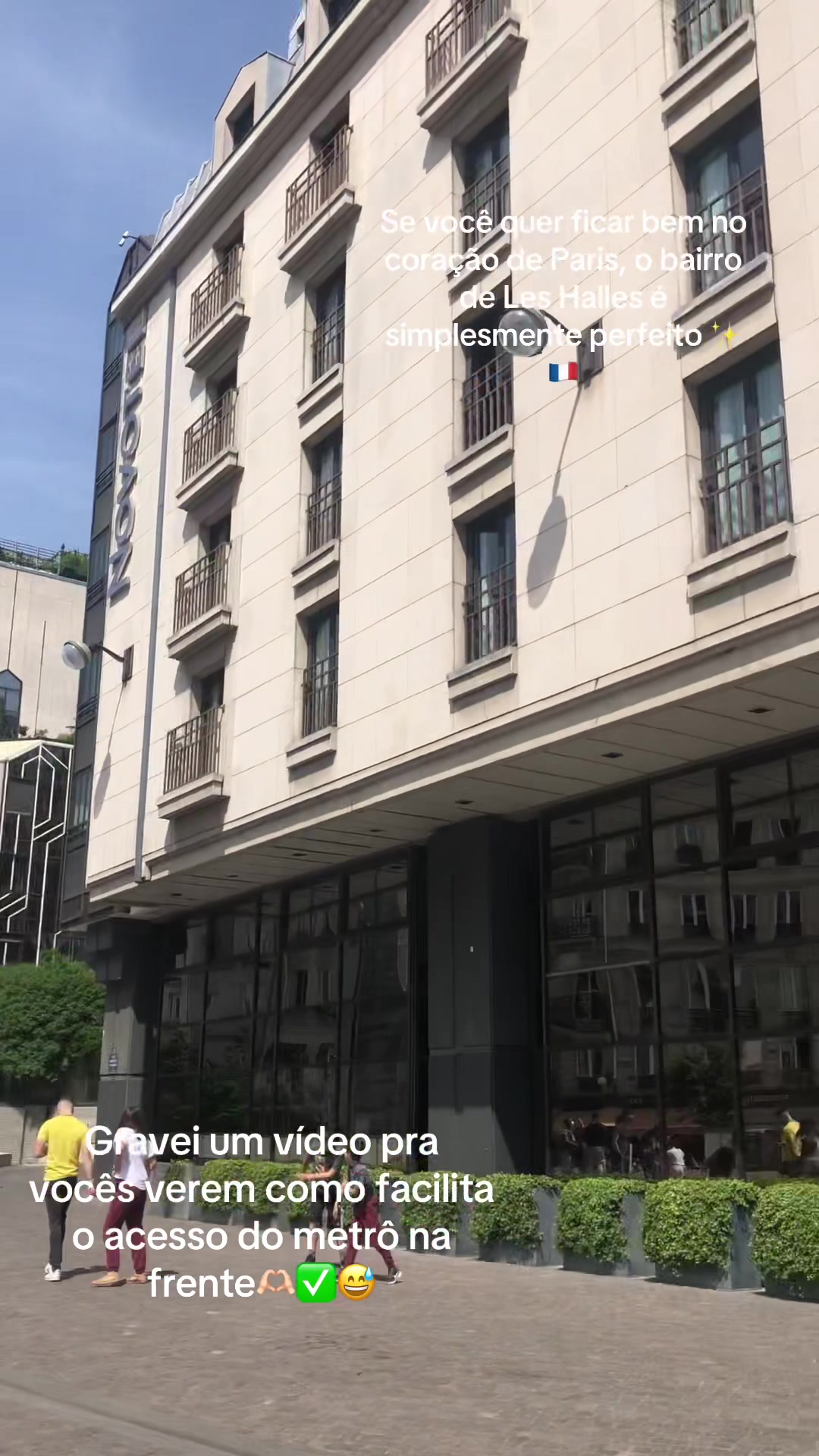 📍 Hospede-se no coração de Paris: Les Halles 🇫🇷

Já imaginou acordar e estar a poucos minutos do 