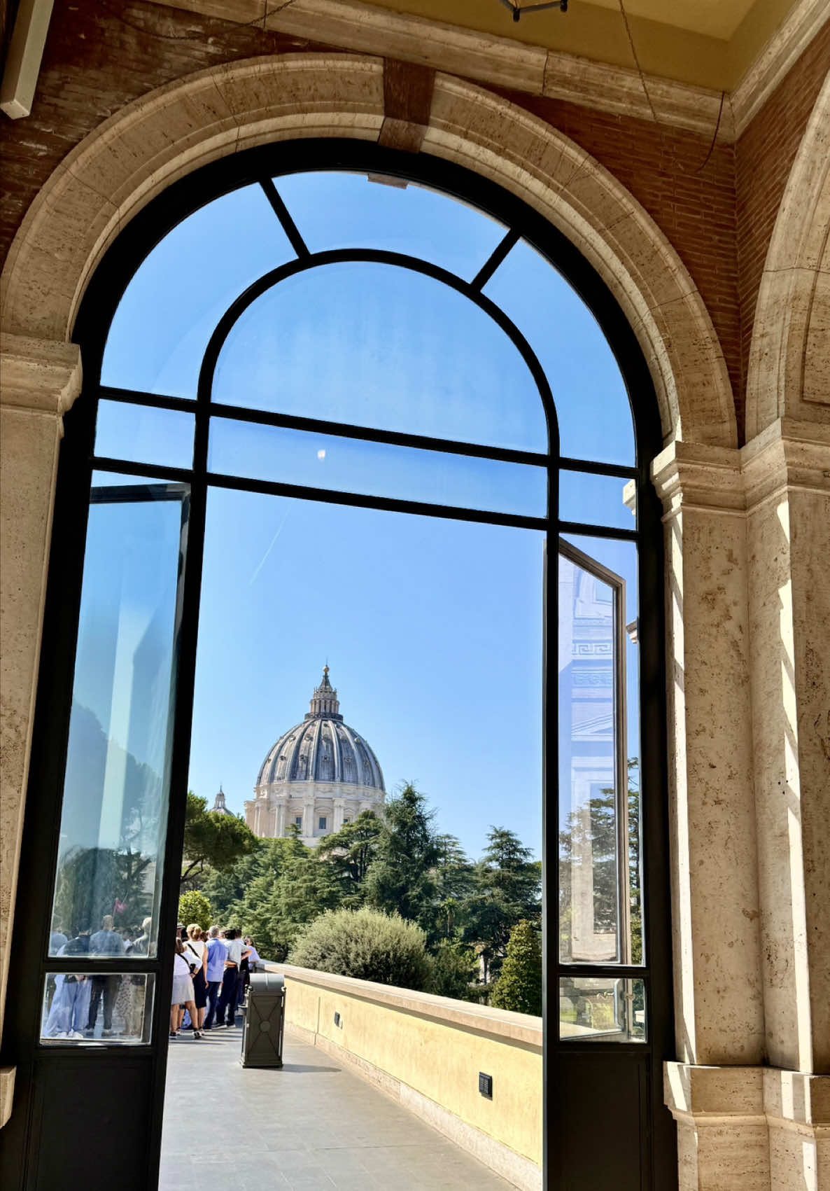 First morning light in Rome 🏛️. The most beautiful hotel we stayed at Hotel Viminale Roma, such a p