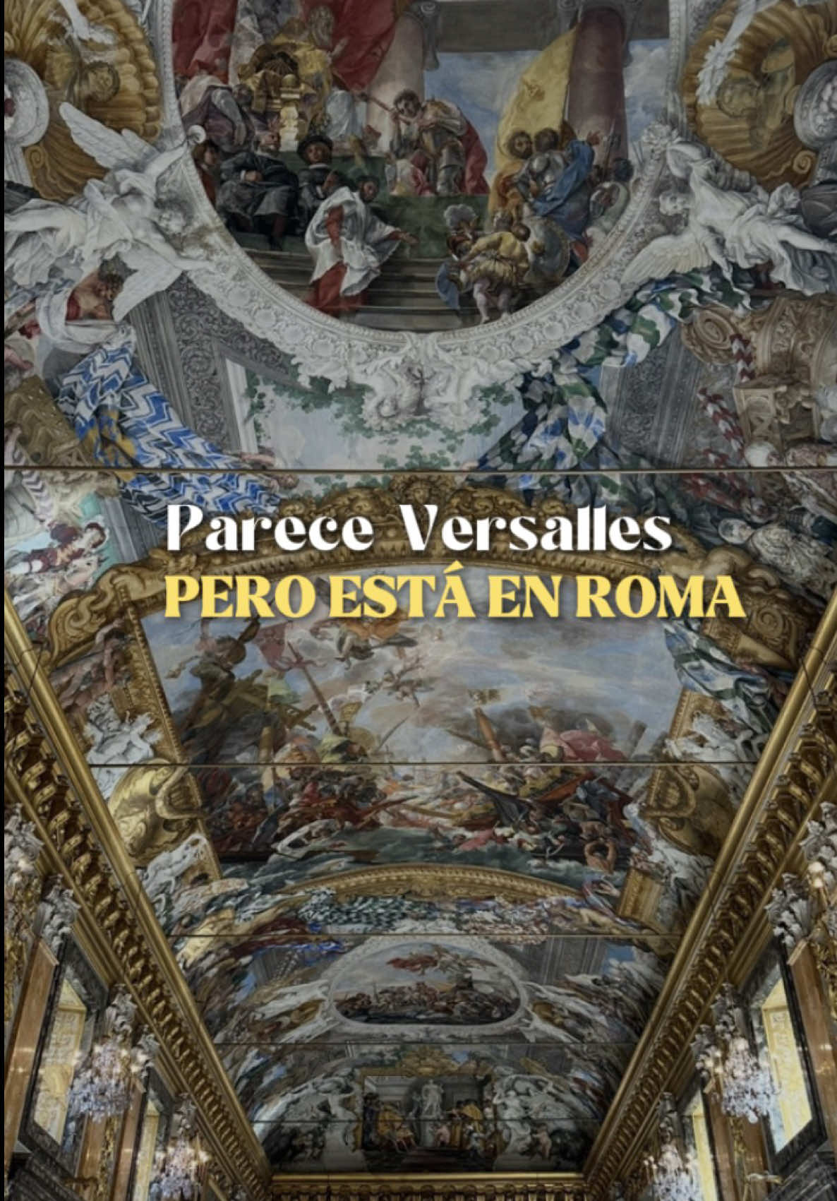 Parece Versalles pero está en Roma. Y casi nadie entra.🫢

En pleno centro se esconde el Palazzo Col