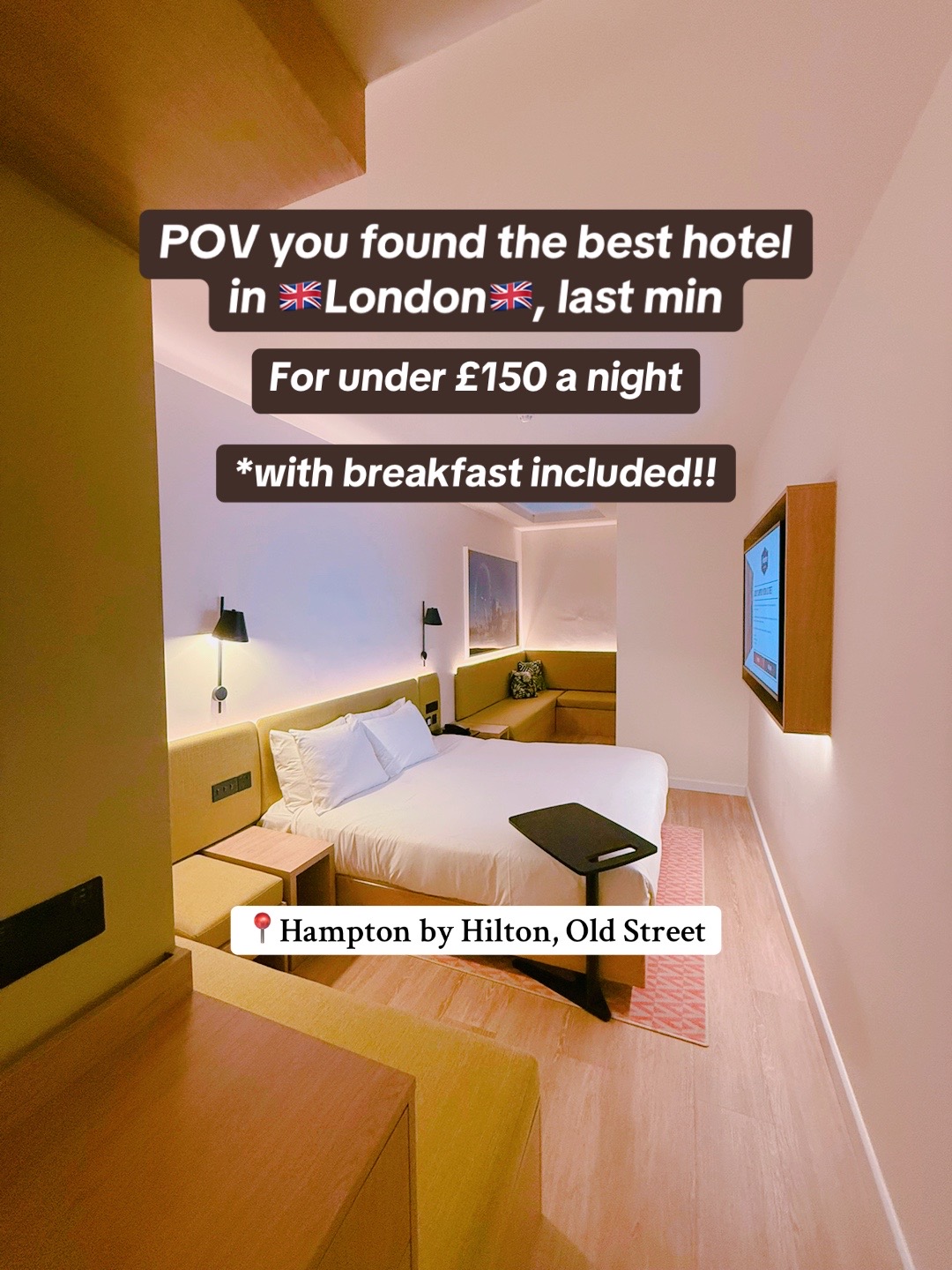 Great location and plush facilities considering the price we paid. We got a room without a window. W