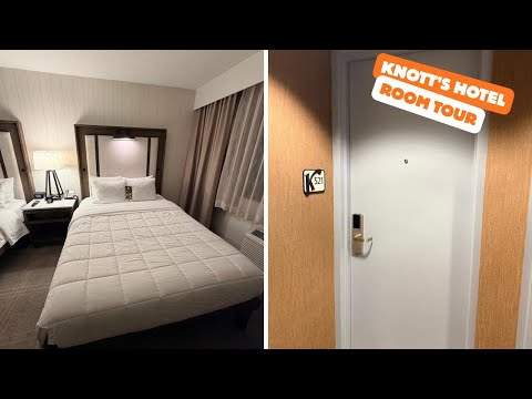 Knott's Berry Farm Hotel Two Queen Room Tour | Comfortable ...