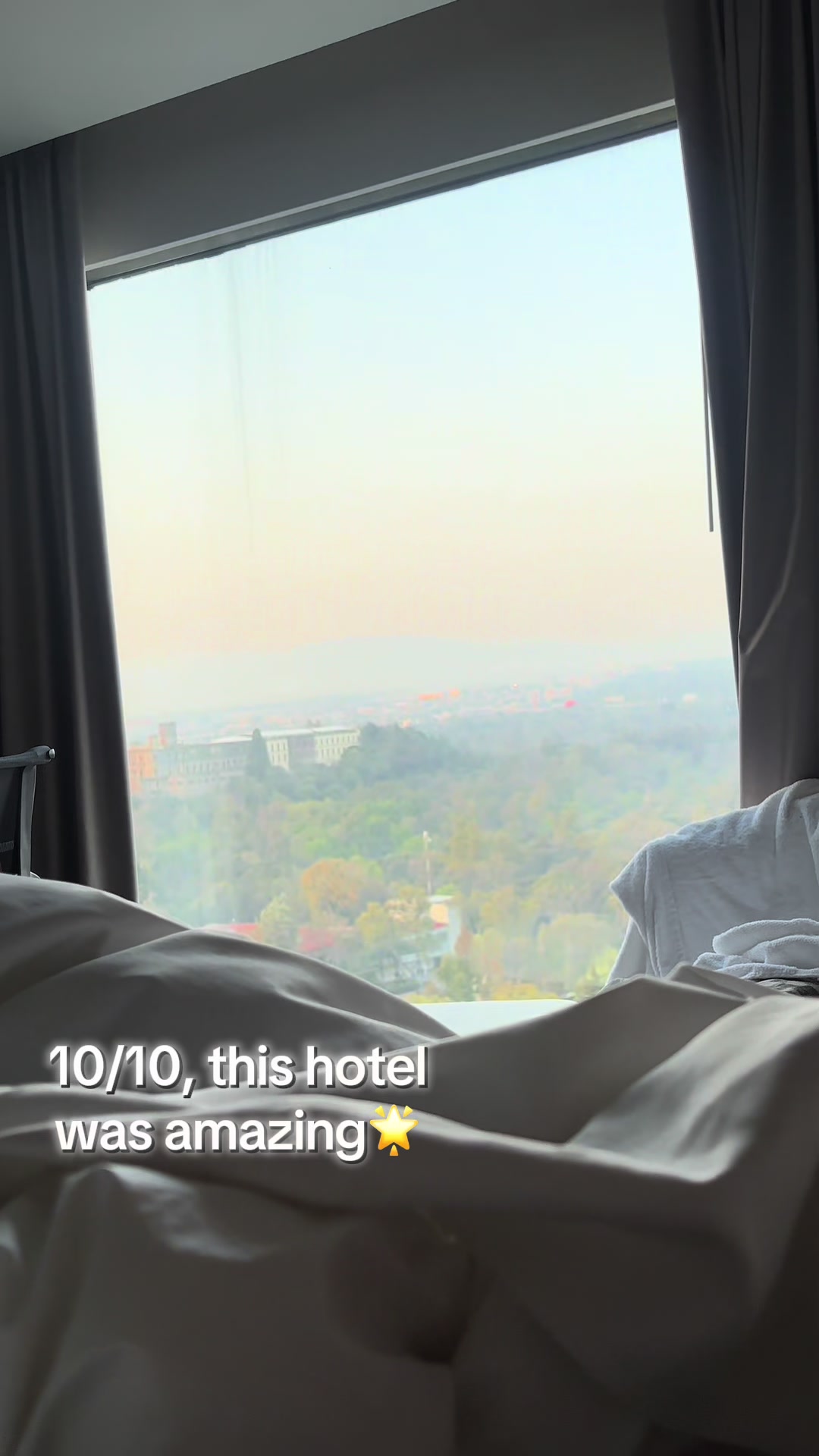 We booked a room in @Grand Fiesta Americana in Chapultepec, Mexico and it is beautiful! .  The Servi