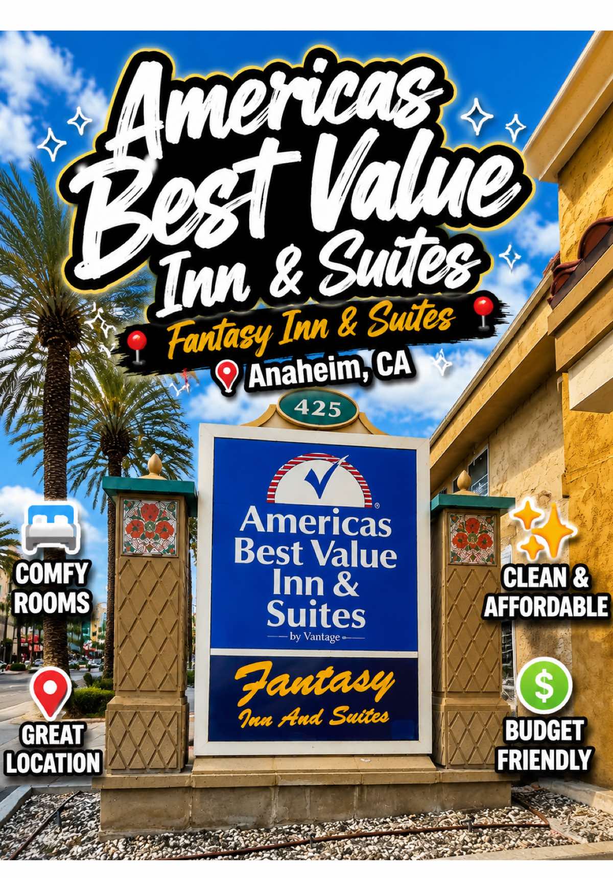 🏨 A budget-friendly stay in Anaheim California close to Disneyland! Come with me for a look inside 