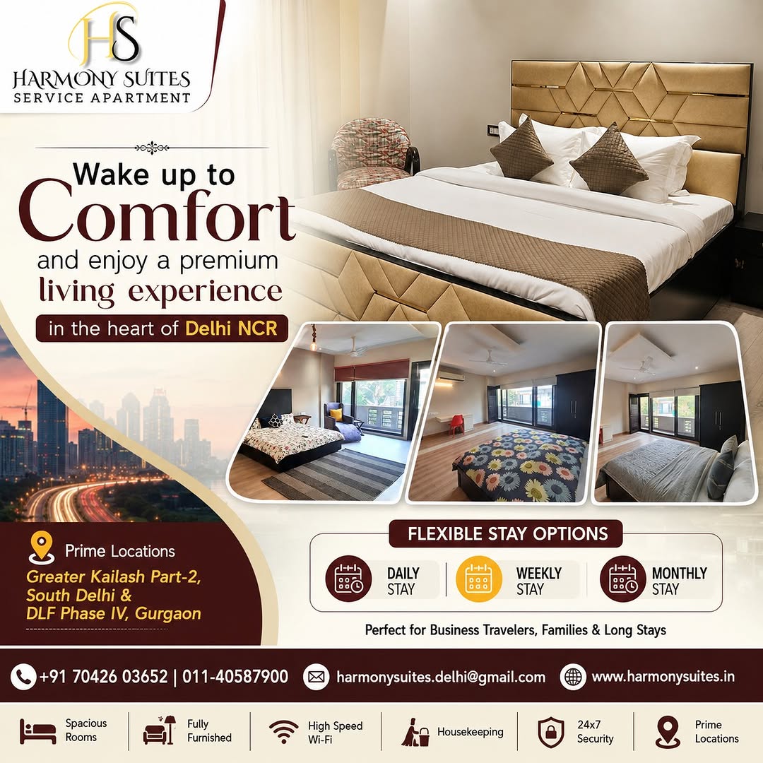 🌇 Wake up to comfort and enjoy a premium living experience in the heart of Delhi NCR.

📞 +91 70426