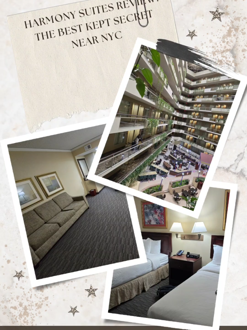 NYC Luxury for Less
Skip the cramped city rooms! Huge suites, free parking & pool just mins from NYC