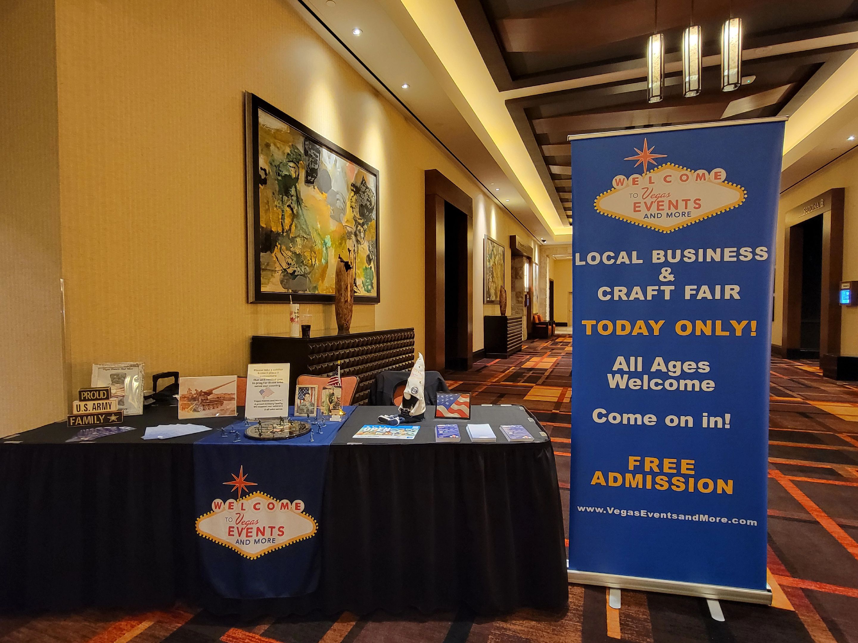 TODAY!! Saturday, January 13, 2024. 10AM-5PM inside the Scottsdale Conference Room at the Aliante Ca