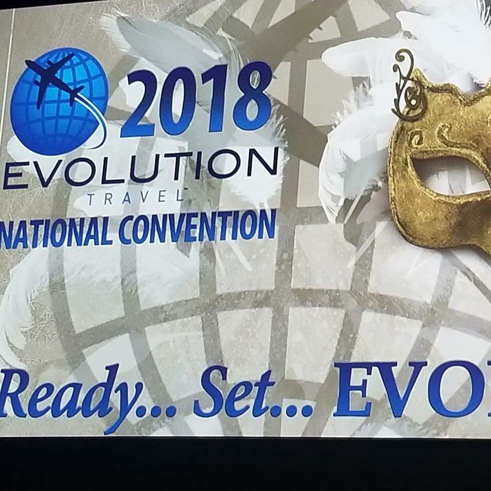 While I’m sitting at our NATIONAL TRAVEL CONVENTION... I RECEIVED A FEW DINGS ON MY PHONE INDICATING