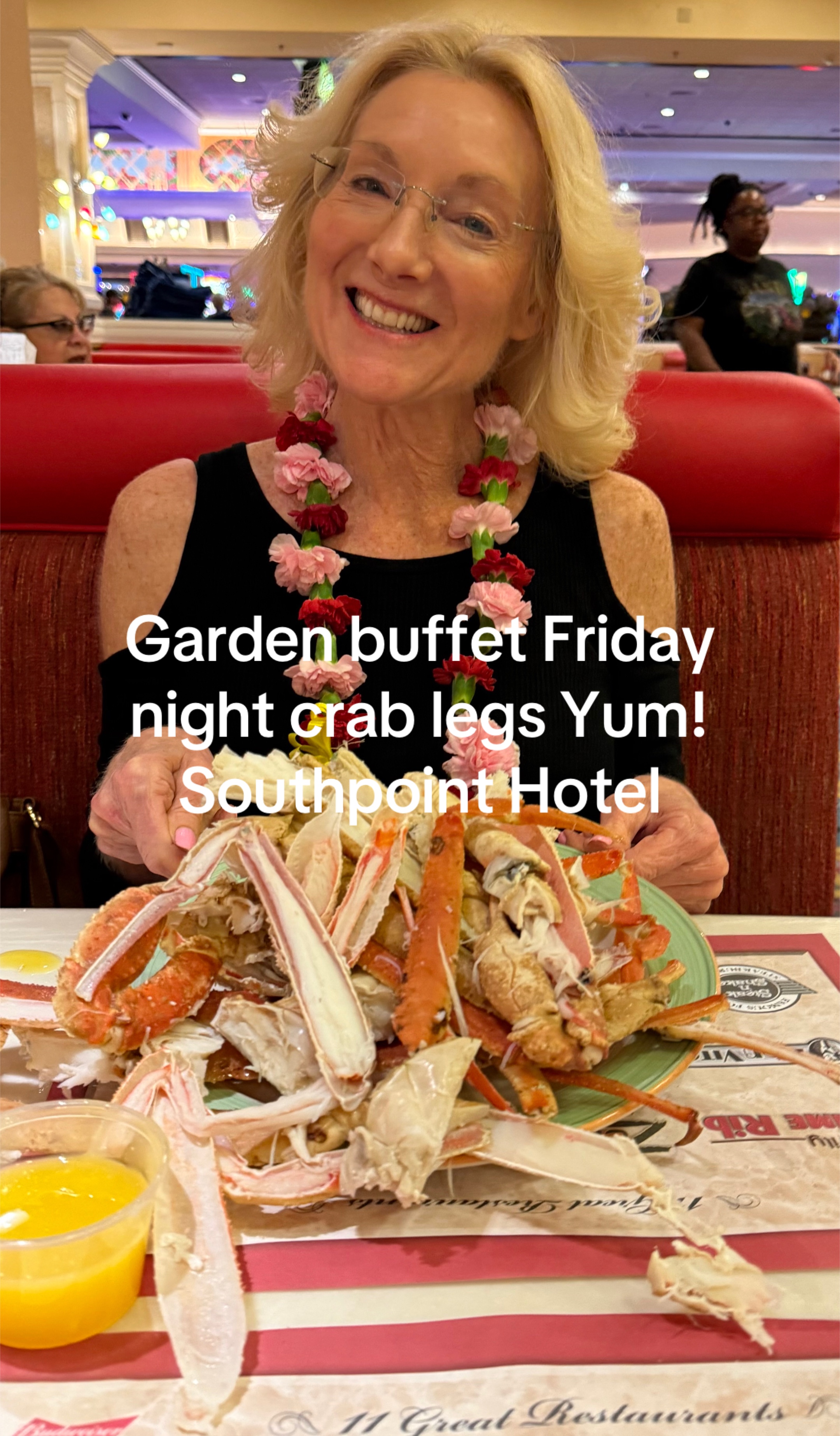 Friday nights at the Garden Buffet inside the South Point Hotel are something special. If you're som