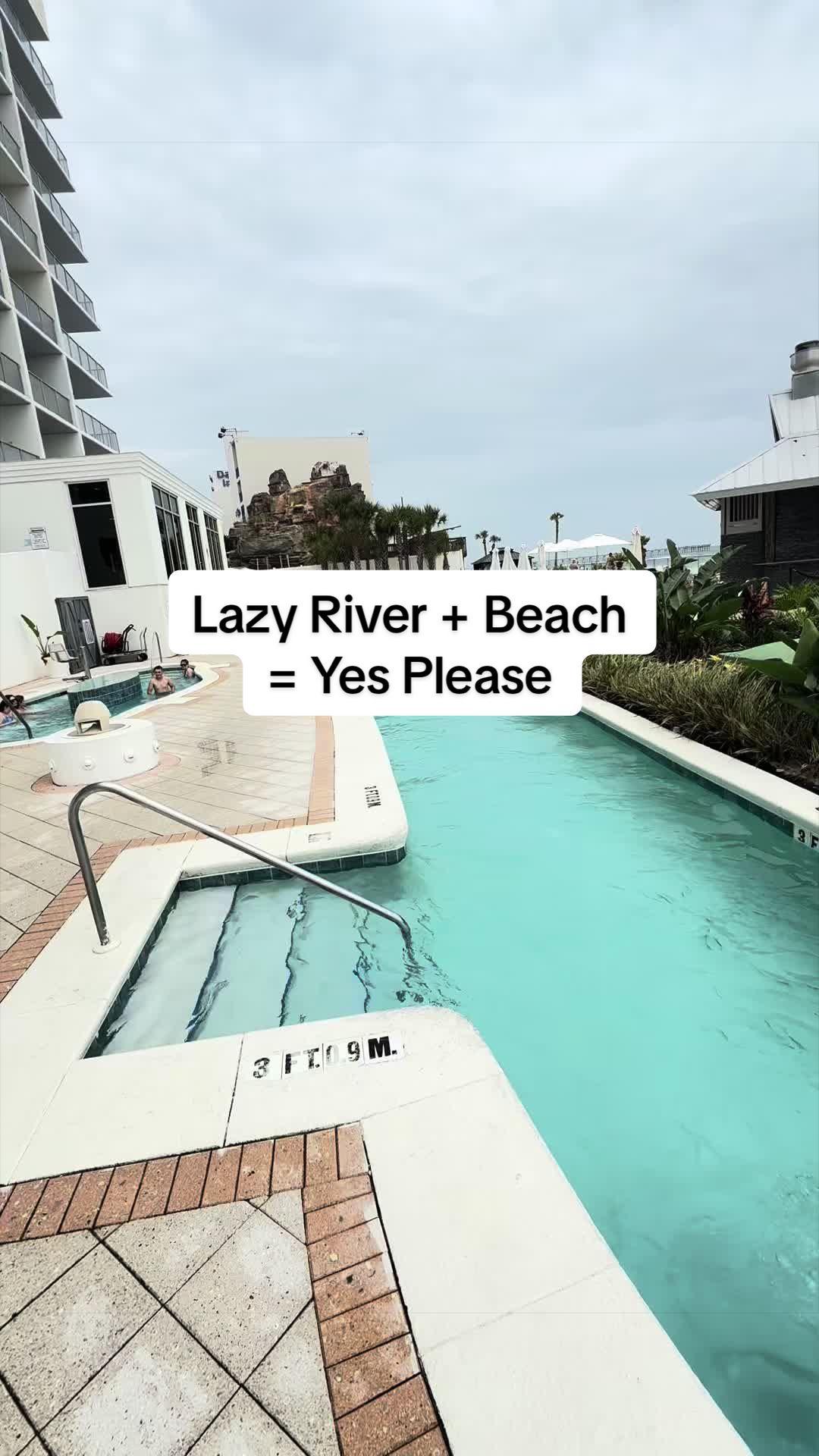 This is the kind of resort that makes you forget what day it is. 🌴 From the lazy river to the beach