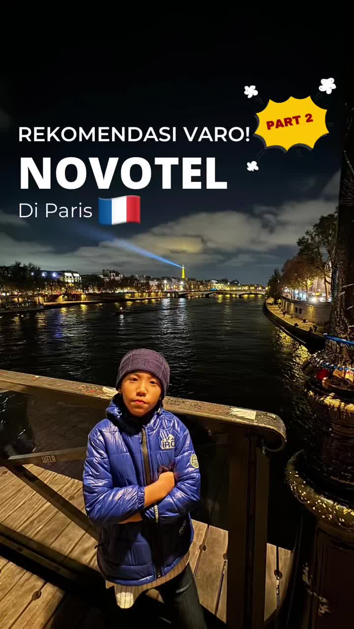 Stay with a view! 🌟 Menginap di Novotel Paris membuat pengalaman liburan ke Menara Eiffel semakin s