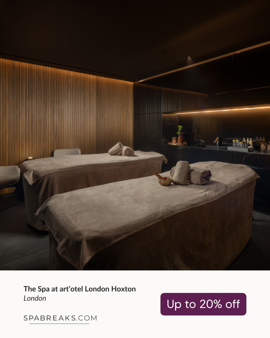 Experience cutting-edge sophistication at The Spa at art’otel London Hoxton 🎨🖤⁠
⁠
Immersed in the 
