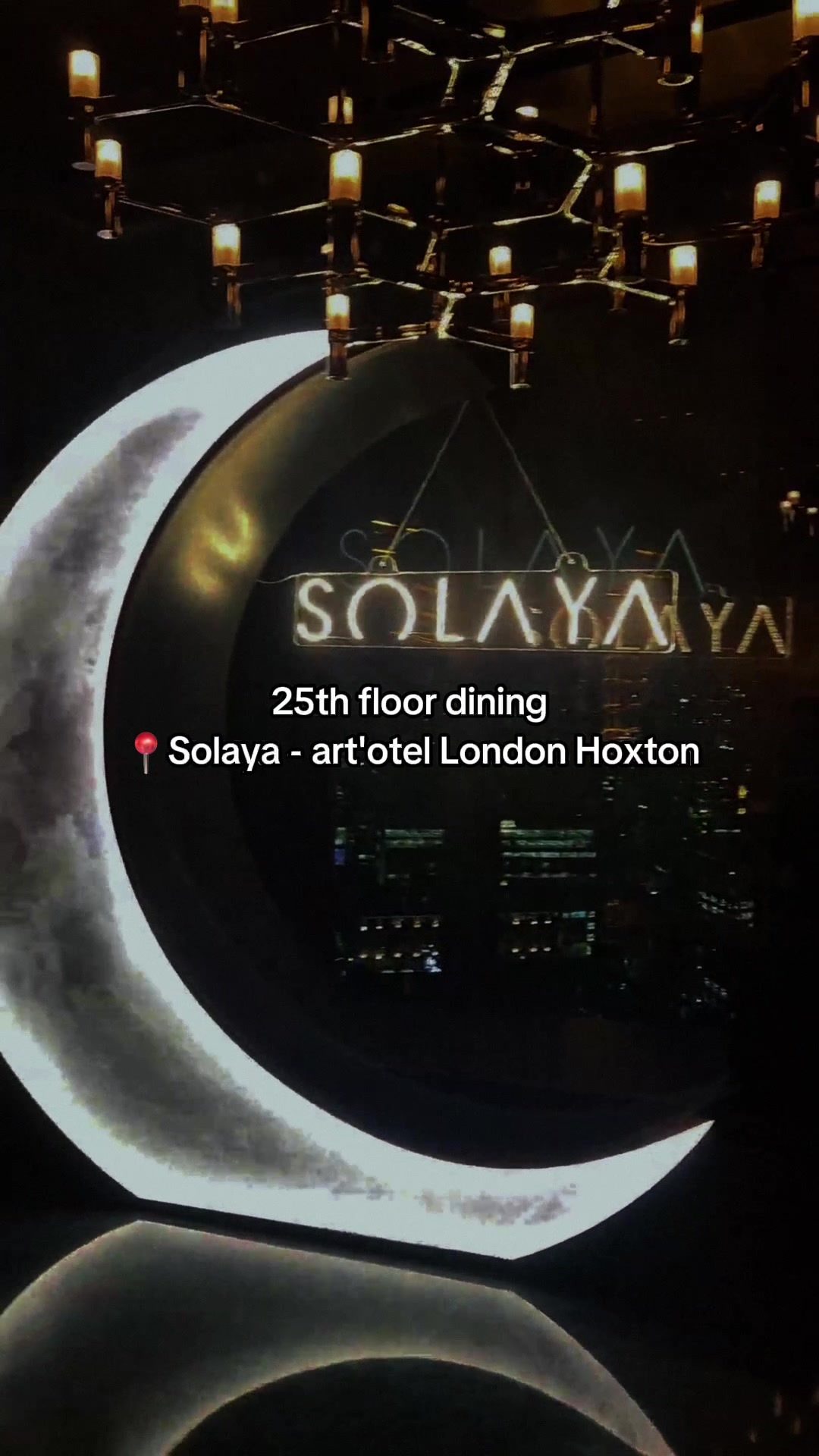 25 floors up, dinner hits different.
📍 Solaya, art’otel London Hoxton 
#Solaya #artotel #londonroof