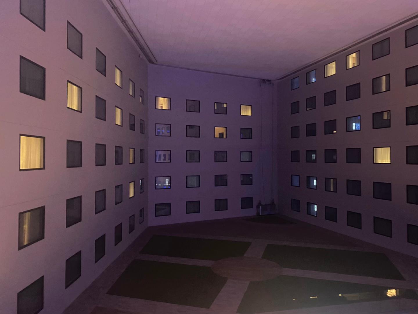 “That creepy hotel you thought was in the Backrooms? It’s real. 
It’s the Crowne Plaza at Heathrow T