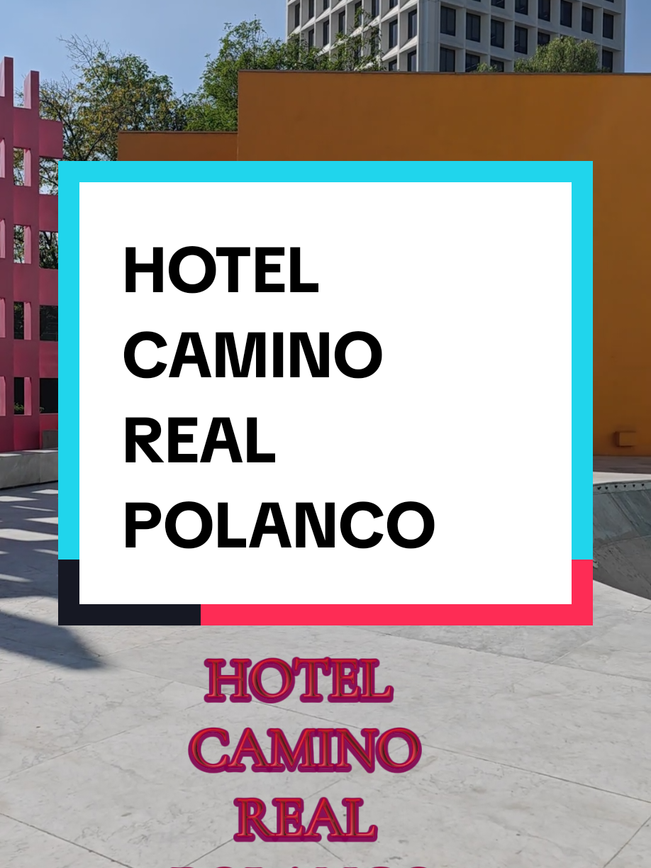Un hermoso Hotel lleno de tradiciones en CDMX
@Camino Real Polanco 
#turismo #cultura #hoteles #pola