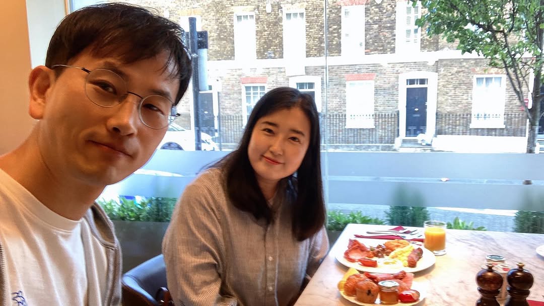 #굳모닝☀️ #breakfast🧀🍞☕🍳🍴 #londoncity🇬🇧 #parkplazavictorialondon