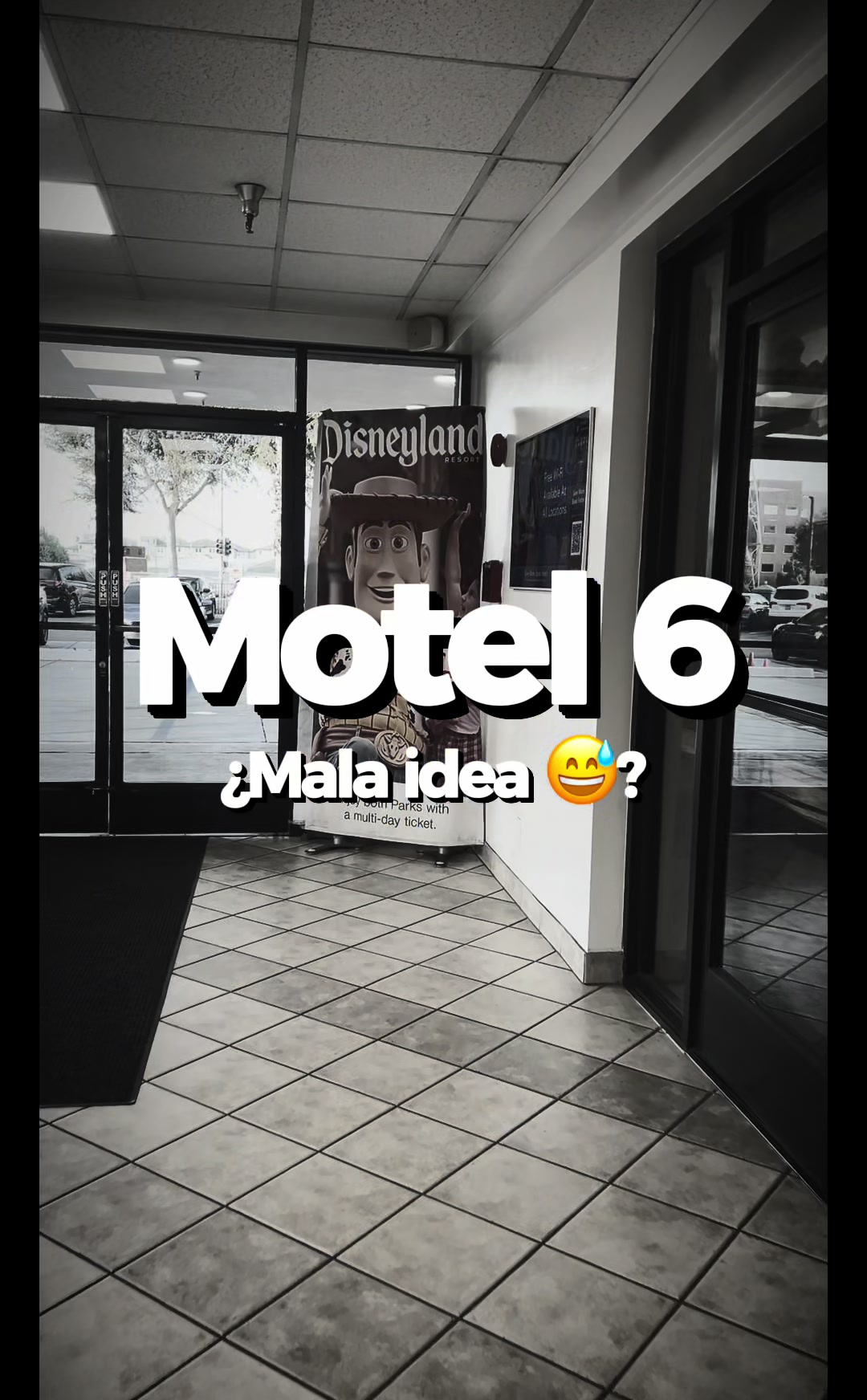 Pensé que un motel cerca de Disneyland era mala idea… hasta que llegué 👀

Sí, no es lujo… pero es c