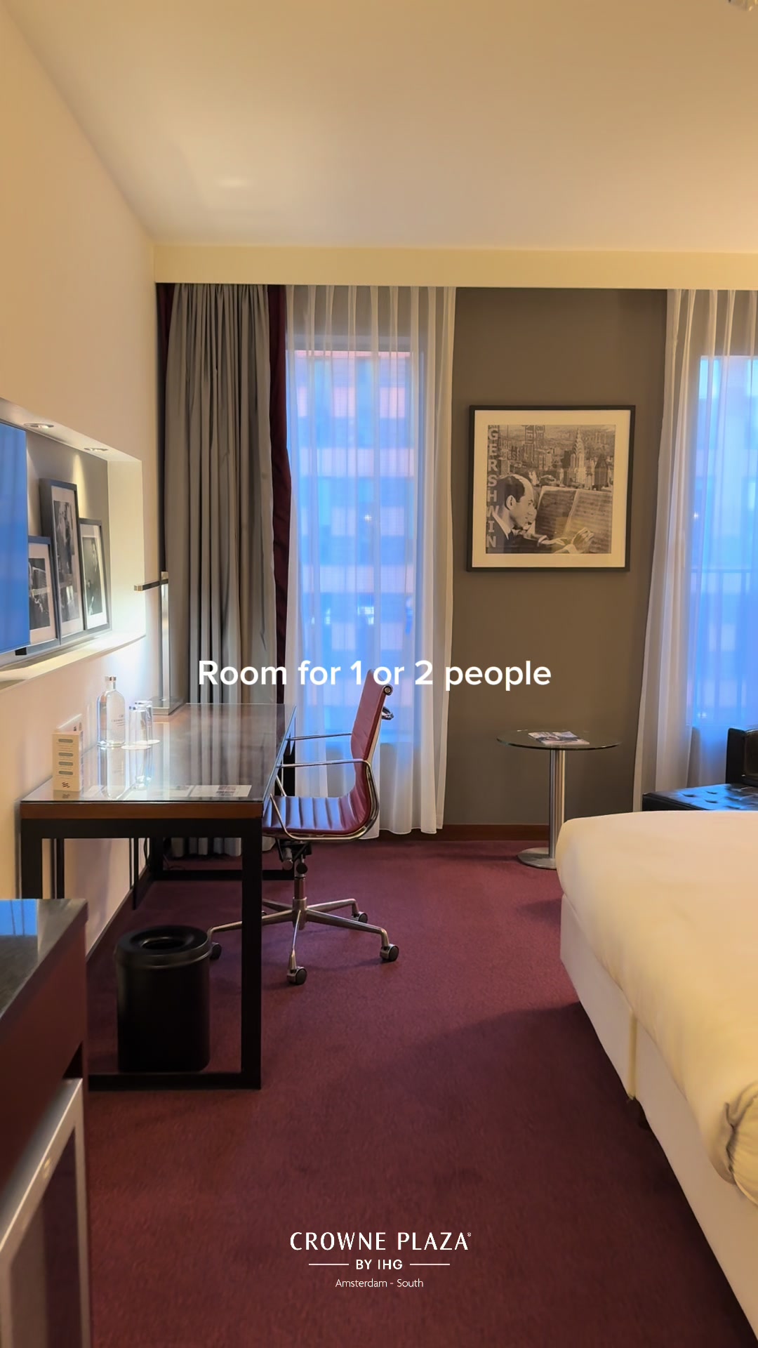King Bed Standard Room✨

#crowneplazaamsterdamsouth #hotelroom #hotelamsterdam
