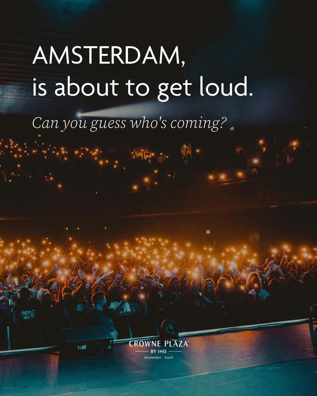 Swipe to see if you can guess who's coming to Amsterdam this summer, we left you some clues 🕵️‍♀️
T