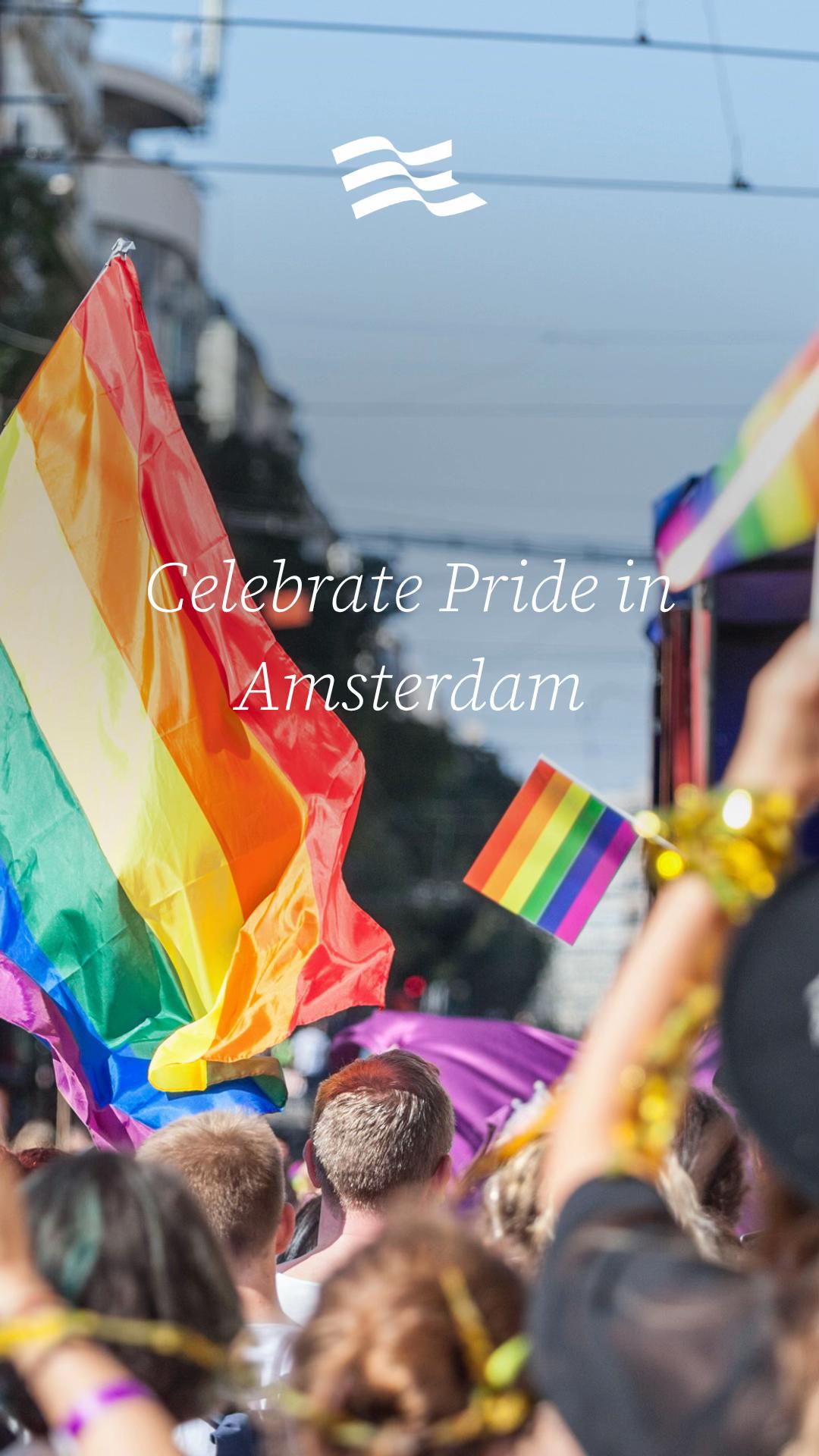 This summer, from 25 July to 8 August, Amsterdam hosts a big Pride celebration, and Crowne Plaza Ams