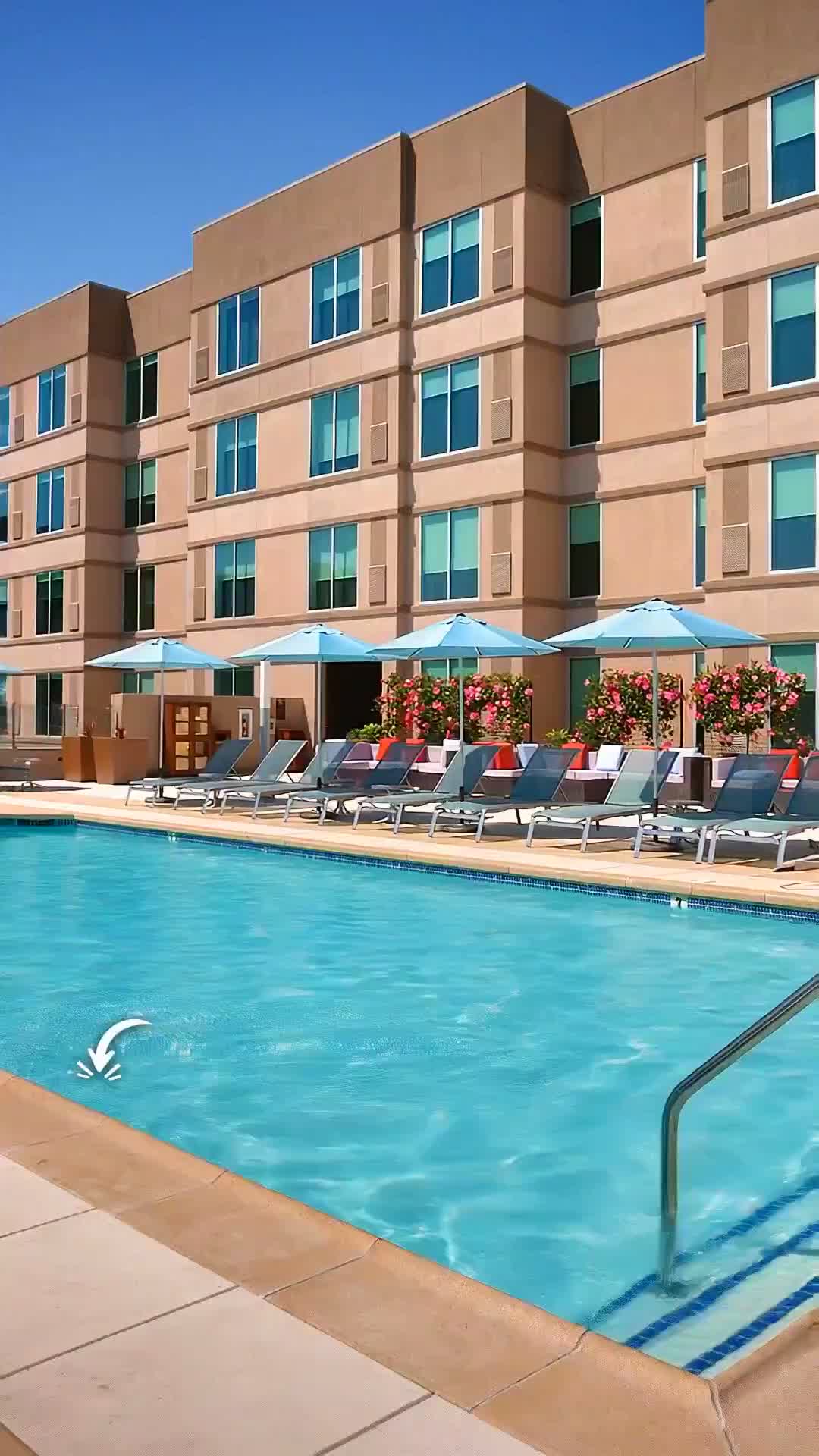 Si este hotel en Anaheim fuera un mood, sería este 😮‍💨 Hyatt House at Anaheim Resort/Convention Ce