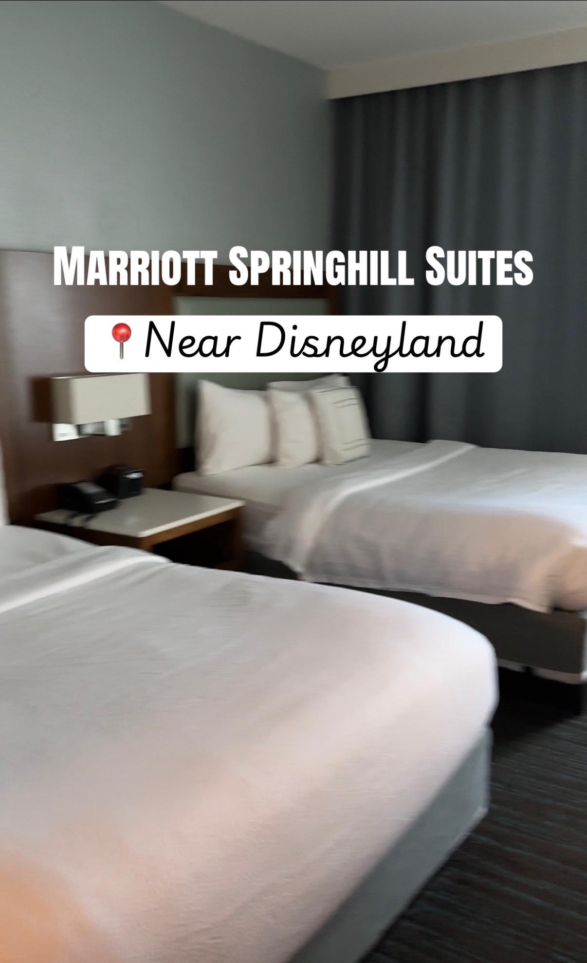 This hotel is my favorite pick for larger families. The suite had plenty of space and beds for every