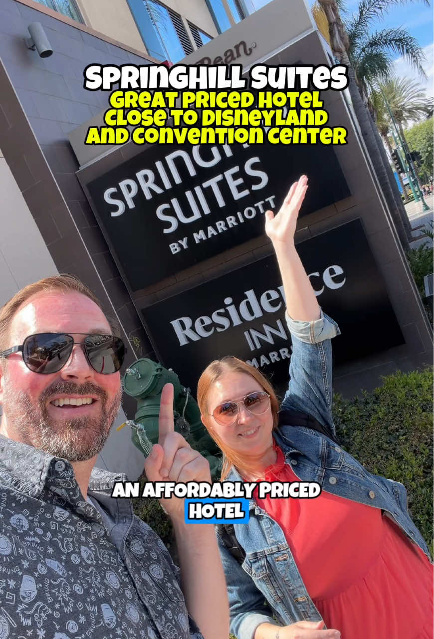 Affordable hotel by Disneyland with breakfast included 🤩

SpringHill Suites is a Marriott hotel nex