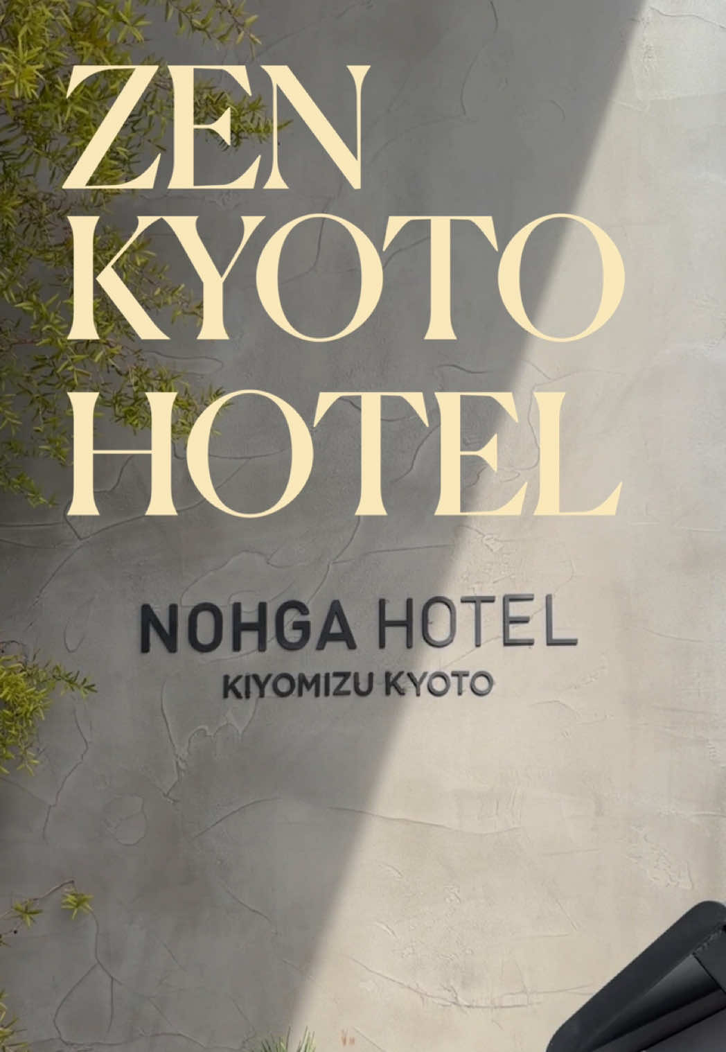 📍Nohga Hotel Kiyomizo Kyoto

Honestly loved coming back to this hotel after a long day of exploring