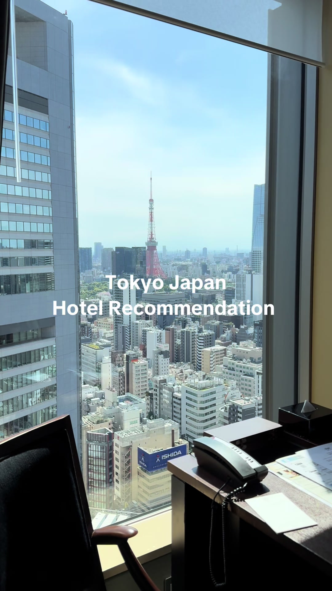 If you are visiting Tokyo soon, we stayed at the most convenient hotel with gorgeous Tokyo Tower vie