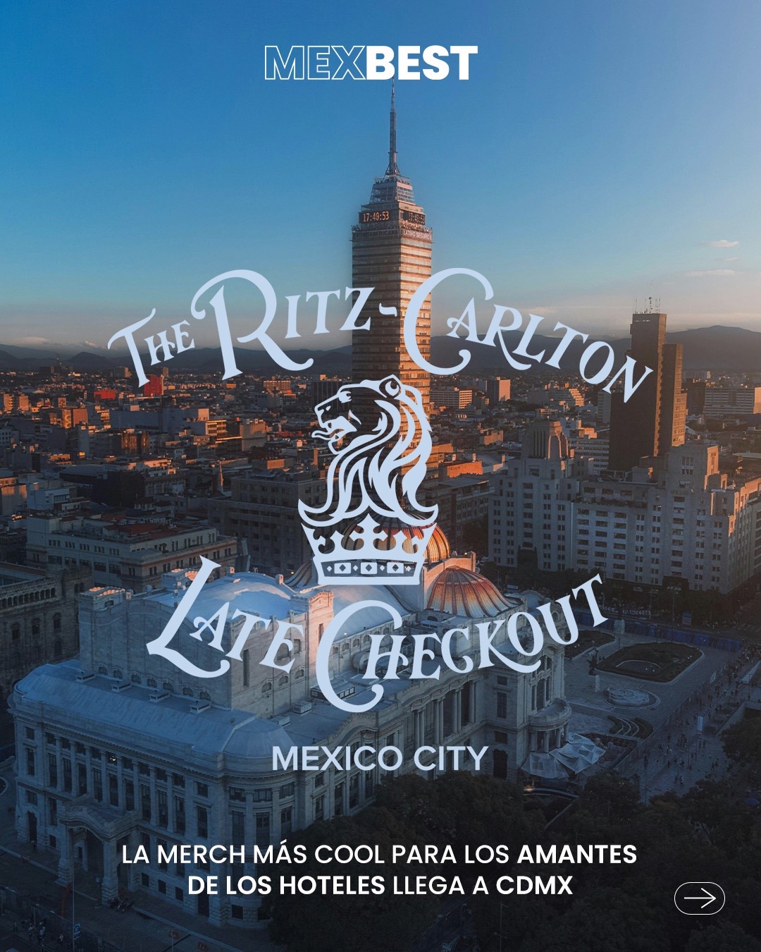 The Ritz-Carlton Mexico City @ y Late Checkout @, el proyecto fundado por C. Tangana @ y Alex Turrió
