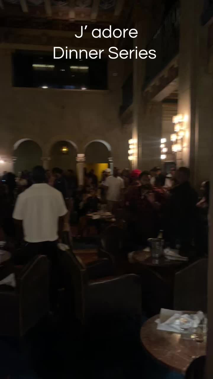 J’adore Dinner Series #jadoredinnerseries #hollywood #rnbvibes