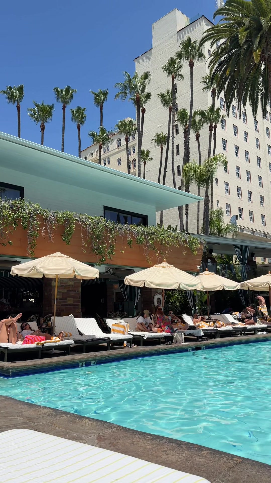 dreaming about that tuna crudo 🤩 stayed in their poolside cabana room for a night but wishing it wa