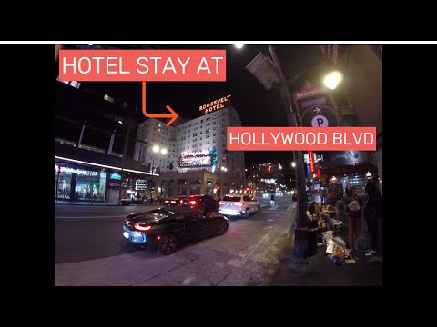 Hollywood's Most Iconic Hotel ? Staying At The Roosevelt.