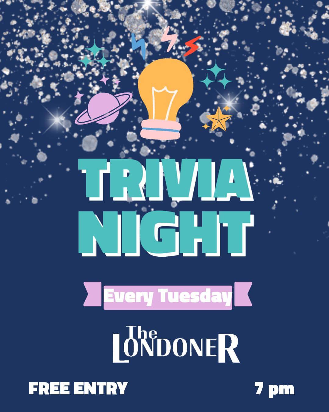LIVE TRIVIA TONIGHT‼️‼️‼️🇬🇧🍺

Calling all pub quiz champions, self-proclaimed know-it-alls, and t