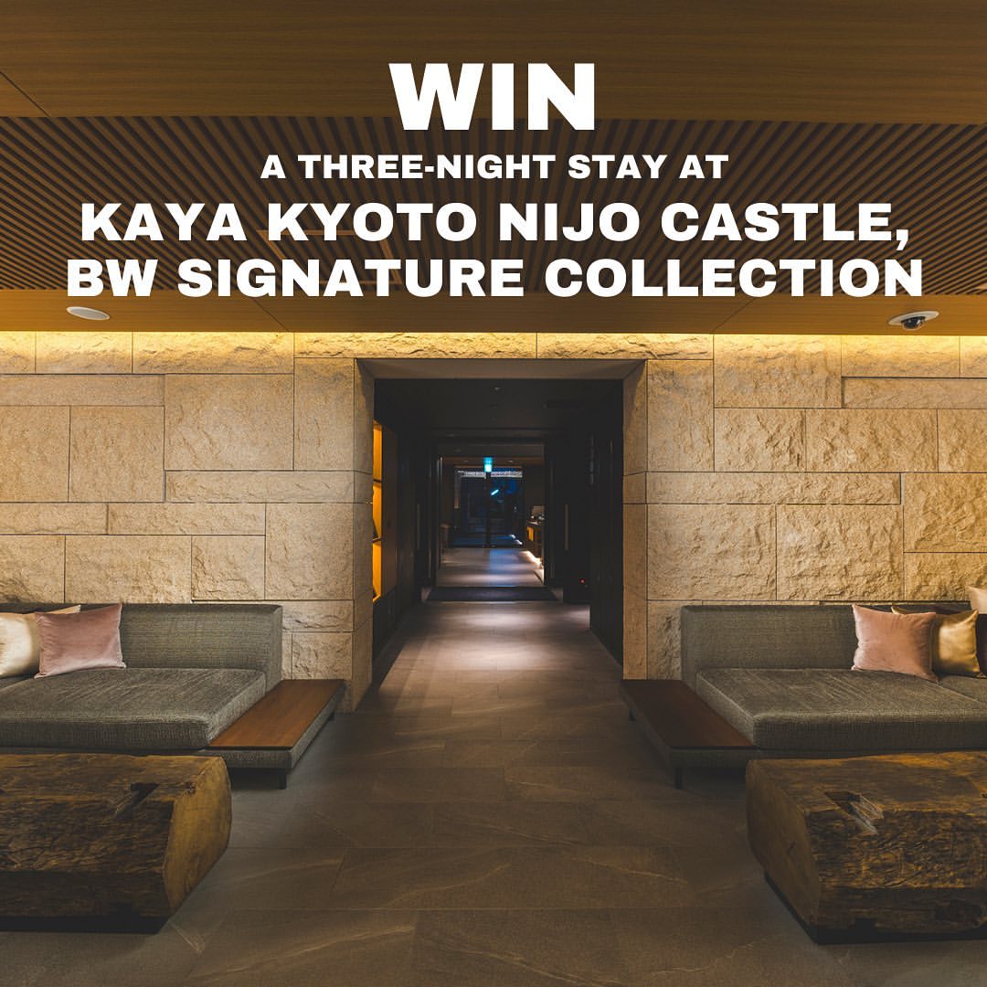 Situated in a quiet residential street in central Kyoto’s Nakagyo Ward, KAYA Kyoto Nijo Castle, BW S