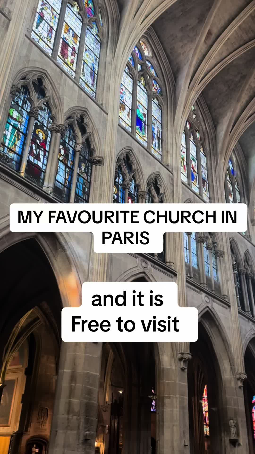 Still in love with the Church of Saint-Severin near Notre Dame. It’s a peaceful and quiet place to v