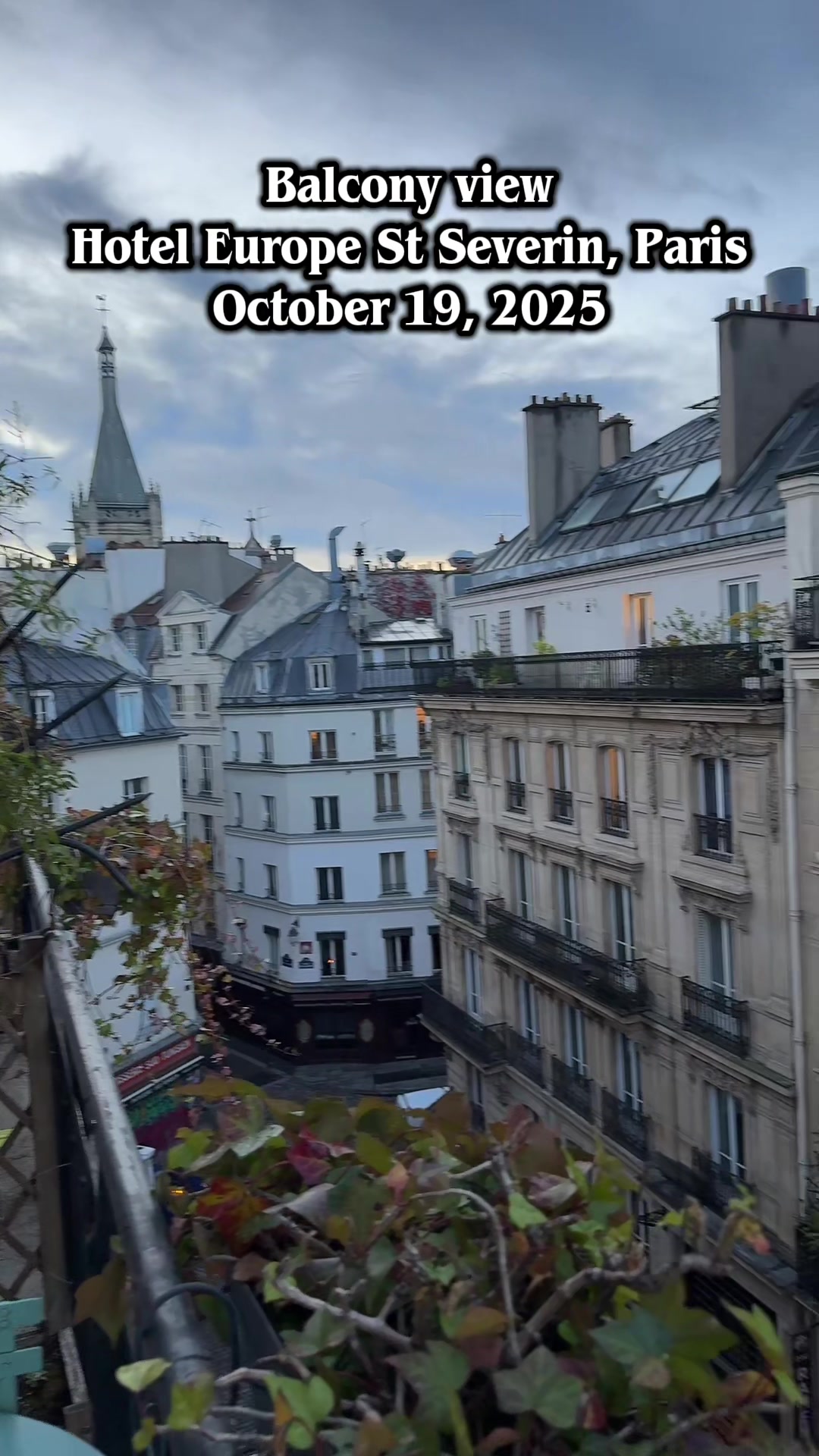 #HotelEuropeStSeverin #tripofalifetime2025 #paris2025🥰😍🇫🇷