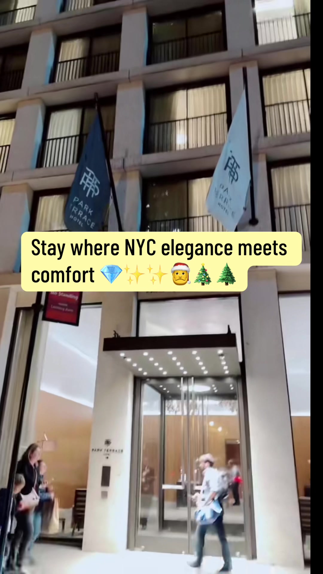Park Terrace Hotel — one of the BEST luxury stays by Bryant Park and just minutes from the New Year’