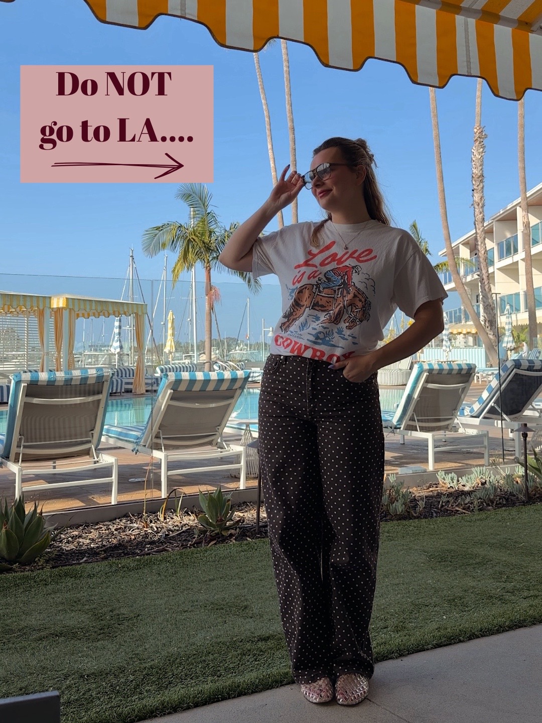Here’s what I did with my 24 hours in LA! 

I stayed at The Marina del Rey Hotel and it was so lovel