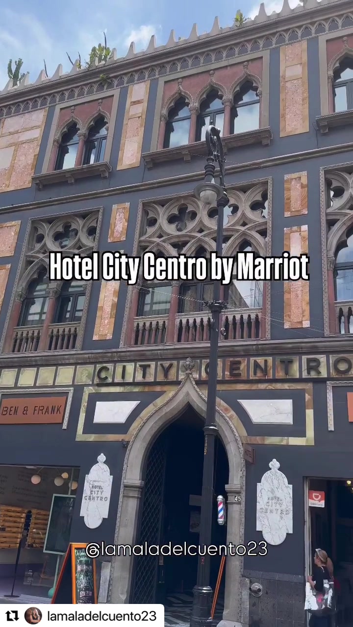 Un viaje en el tiempo sin salir del Centro Histórico: Hotel City Centro by Marriott 🏛️✨

¿Te imagin